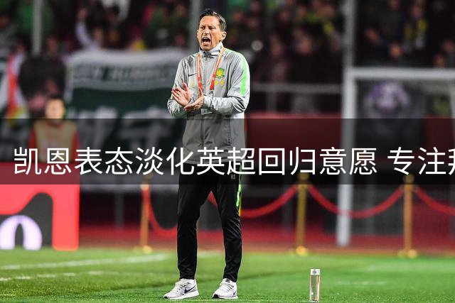 凯恩表态淡化英超回归意愿 专注拜仁新阶段